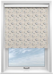 Bluebirds, Peanut - Roller Blind